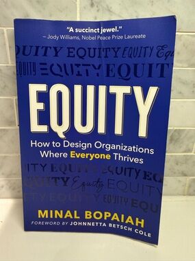Equity by Minal Bopaiah - Bright Blue Paperback